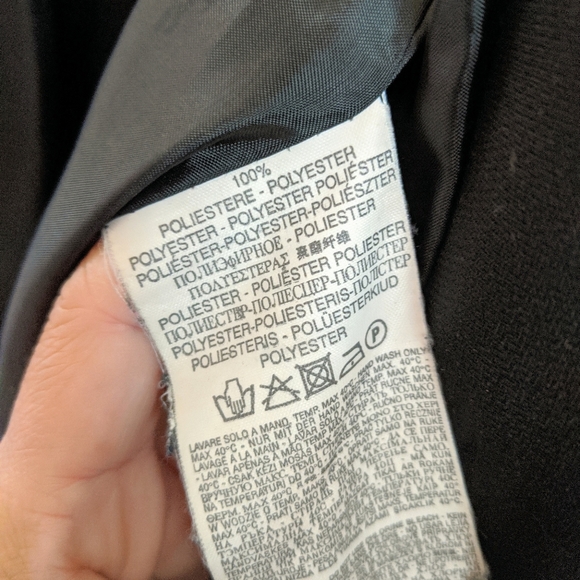 Rinascimento Italy Long Black Blazer - Picture 6 of 9